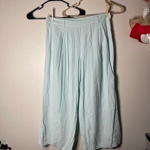 Light green Women's Pants- wore twice